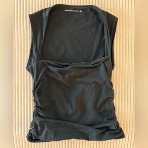 Abercrombie & Fitch The Ava Black Top